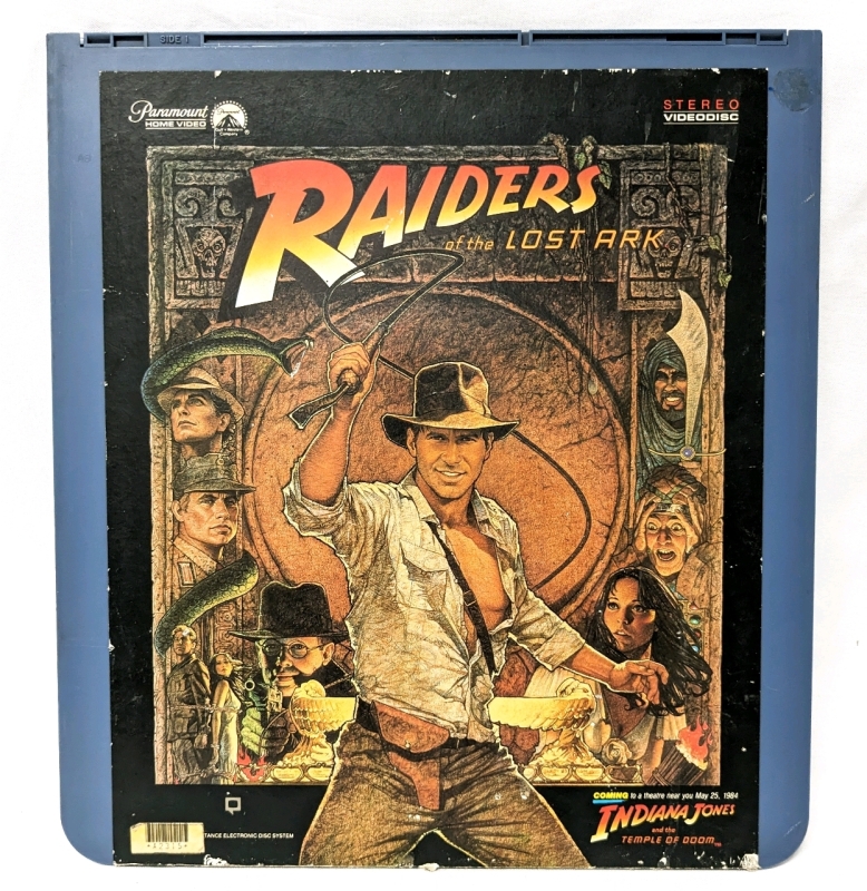 Vintage LaserDisc: Raiders of the Lost Ark