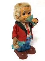 Vintage 1950s Yonezawa Tin Litho Battery Operated Drinking Toy