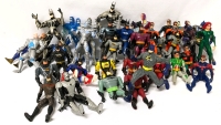 A BATtalion of Batman (BatMen?) Sidekicks & Villains + One Very Lost Spider-Man