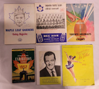 Vintage Ontario / Toronto Sports & Entertainment Ephemera Booklets