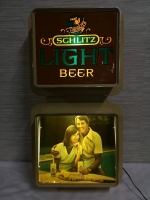 1976 Vintage SCHLITZ LIGHT BEER Sign - Working