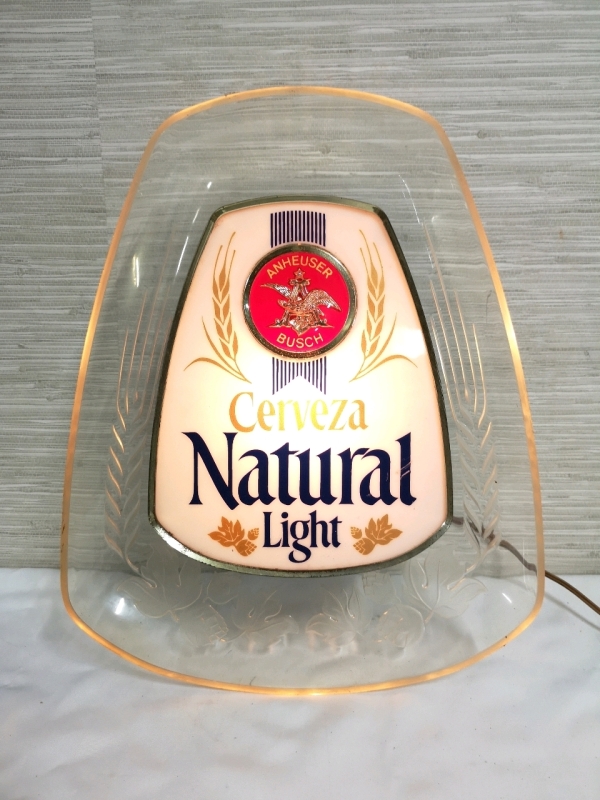 CERVEZA NATURAL LIGHT Sign - Working