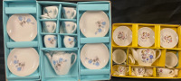 2 Toy China Tea Sets