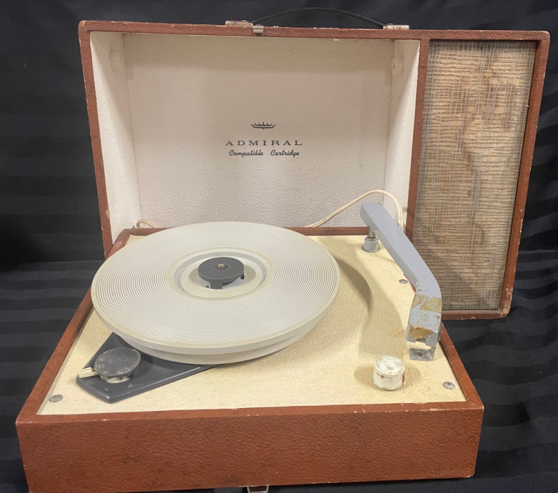 Vintage Admiral Compatible Cartidge Turn Table