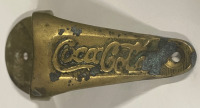 Vintage DRINK COCA-COLA Wall Bottle Opener patina present