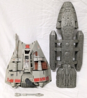 Vintage Space Ships: Battlestar Galactica & Star Wars Ship