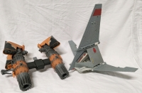 Vintage Star Wars Pd Racer & Imperial Ship Toys 1997