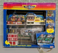 Vintage Micro Machine Train Central City Play Set