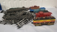 Vintage O Scale Model Train Cars & Track
