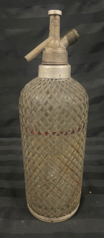 Vintage Sparklets Corporation Seltzer Soda Bottle Mid Century Barware