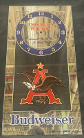 Vintage Budweiser Sign that can be used as a clock