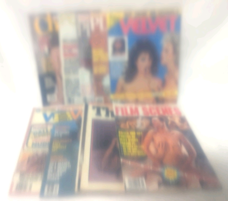 ADULTS ONLY! 10 Vintage Adult / Porno Magazines