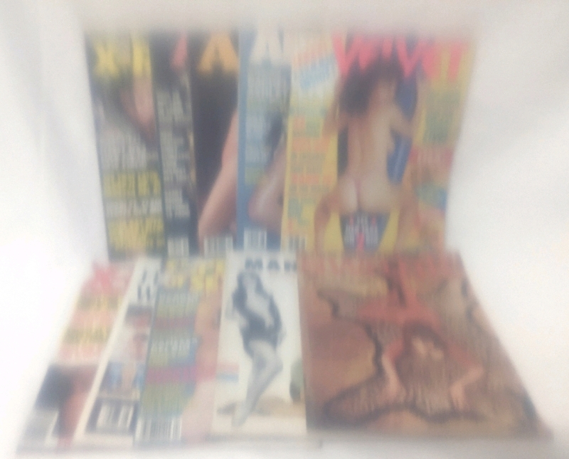 ADULTS ONLY! 10 Vintage Adult / Porno Magazines