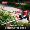 New MZK 20V MAX 22.4-inch Cordless Pole Hedge Trimmer w/8ft Reach - 3