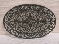 Vintage Cast Iron Door Mat