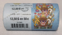 2014 Canadian 50 Cent Half Dollar Roll , Uncirculated