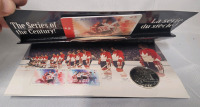 1997 (1972-) Silver Canada Post " Relive the Moment " Silver Dollar , Stamp & Phone Card