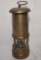 Vintage Brass Type SL Safety Lamp 1871 Authentic Sailing Wear Lantern