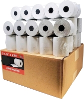 3 1/8"&times;230ft Thermal Paper Receipt Rolls , 32 Rolls . New Sealed