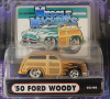Muscle Machines " '50 Ford Woody " Diecast Car in Sealed Package - 2