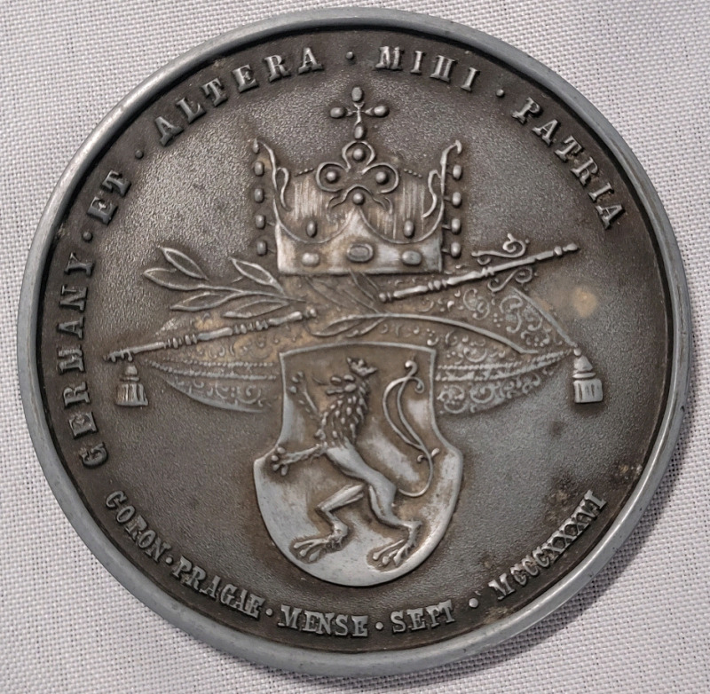 Reproduction 1836 Maria Anna Augusta Ferdinandi Coronation Medal for Germany Austria