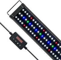 Nicrew Classic LED plus V2 Aquarium Light with Timer 24" - 30"