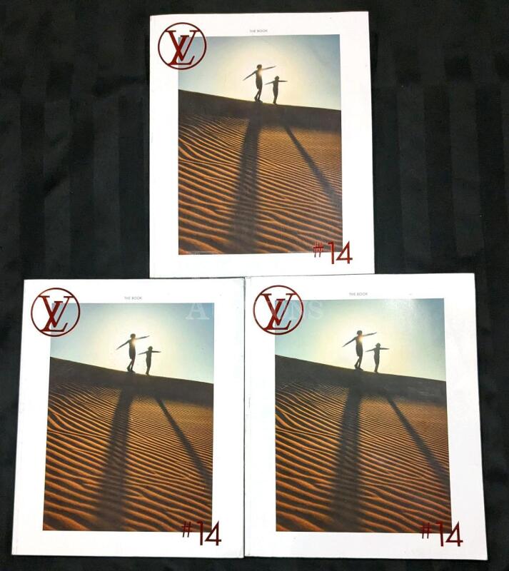 3 Copies of LOUIS VUITTON THE BOOK No. 14 Book Catalog Magazine 2022 March Edition #14.