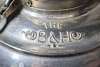 Antique Bradley & Hubbard Oil Lamp with Chimney . Measures 22" Tall - 3