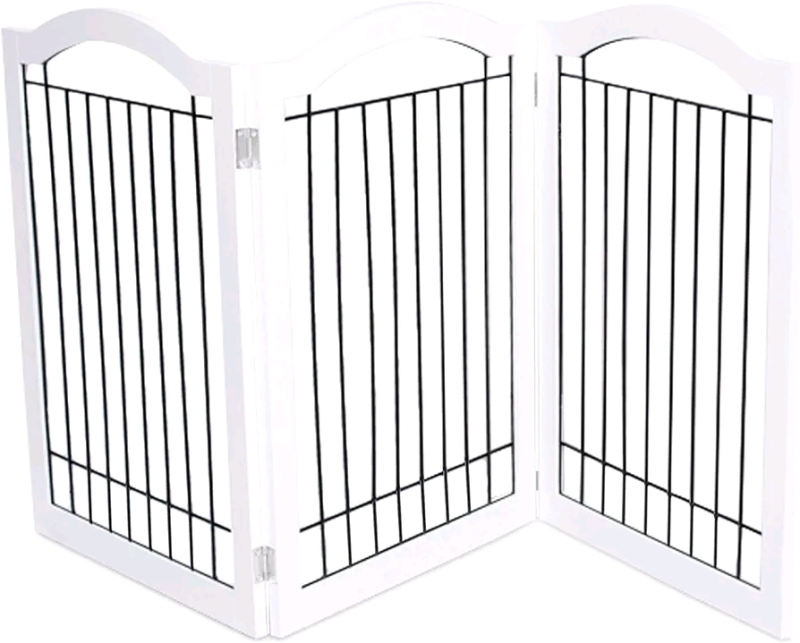 30" Tall 3 Panel Dog Gate