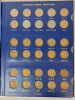 1941 - 1964 USA Lincoln Pennies in Book . Includes 14 Extra Steel Pennies - 2