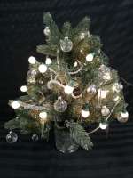 Small Decorative Artificial Tree with Lights