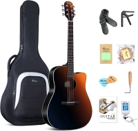 Rosen N-10 Neo Series Acoustic Guitar for Beginners with Extras - New