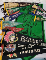 Vintage Pennant & A Peanuts Banner
