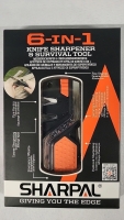 New Sharpal 6in1 Knife Sharpener & Survival Tool