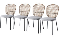 4 Atsnow Dining Chairs - Unassembled