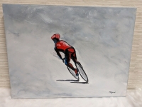 Singed Painting on Canvas