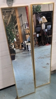 2 Rectangular Vanity Mirrors.