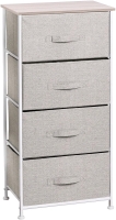4 Drawer Dresser Storage Unit