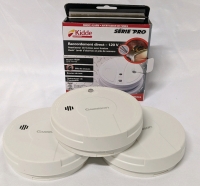 4 KIDDE Direct Wire-120V Smoke Alarm with Hush Button and Battery Backup i2040ACA