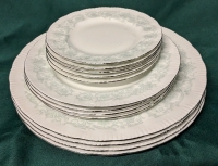 PARAGON England " Melanie " Plates 12 Total, 3 Sizes