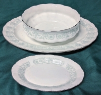 PARAGON England " Melanie " 3 Serving Plates & Dish