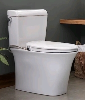 New BRONDELL SWASH EcoSeat Non-Electric Bidet Toilet Seat: Ambient Temperature S101-EW Elongated White