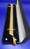Golden wide Mesh Bracelet with Tassel - 3