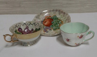 Vintage Teacups and Saucer.