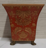 Vintage Footed Asian Vase