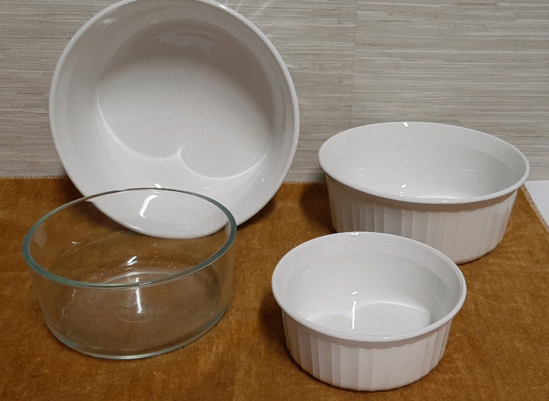 Corningware and Pyrex