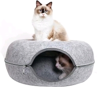 Neat 22" Diameter Cat Bed / Play Tunnel