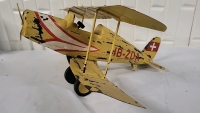 Vintage Wood & Metal Airplane Model
