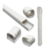 DuctlessAire 3" cover kit hide-a-line model DA 3-7