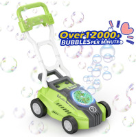OSIMILY Bubble Lawn Mower for Kids, 12000+ Automatic Bubble Toys with Sound, Outdoor Bubbles Push Toys for Toddler (As-Is)